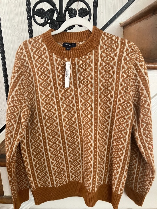J. Crew Other - NWT J. Crew men’s wool crewneck winter fair isle sweater size M Medium